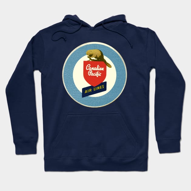 Canadian Pacific Airlines 1 Hoodie by Midcenturydave